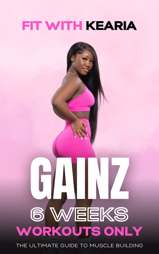 𝐆𝐀𝐈𝐍𝐙 6-week guide (WORKOUTS ONLY)